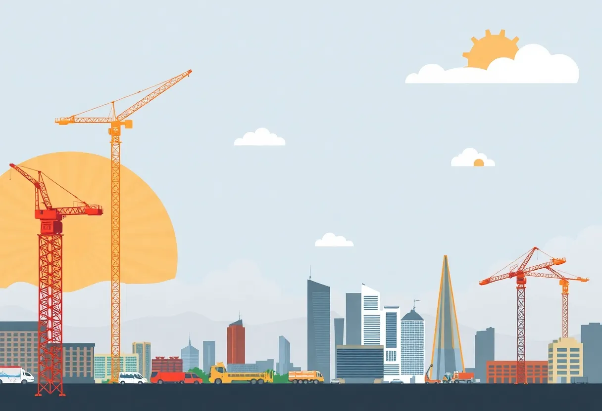 A contrasting view of Arizona's construction sites and job market indicators.