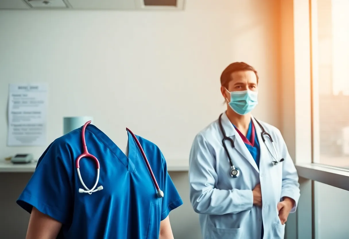 Illustration of Arizona's healthcare economy under threat