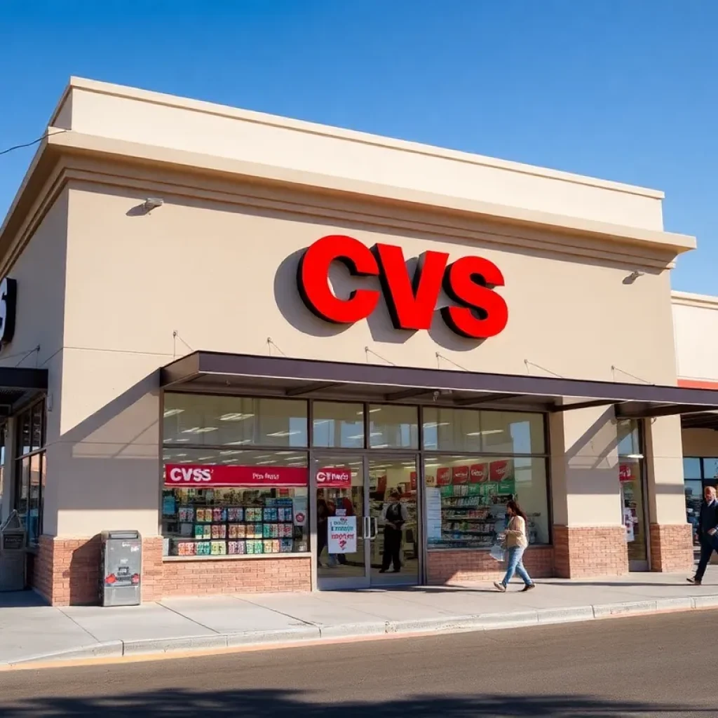CVS pharmacy storefront in Phoenix