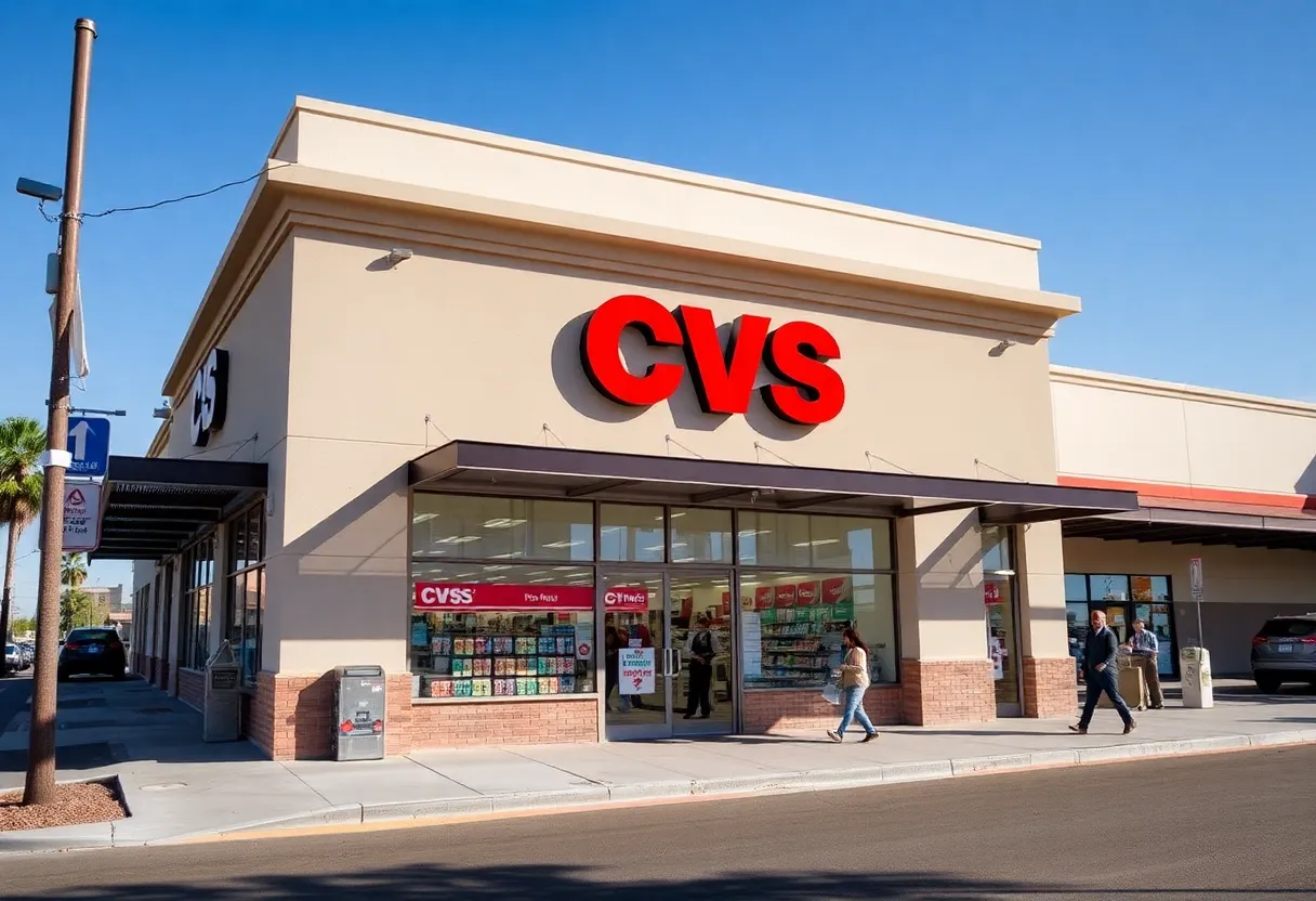 CVS pharmacy storefront in Phoenix