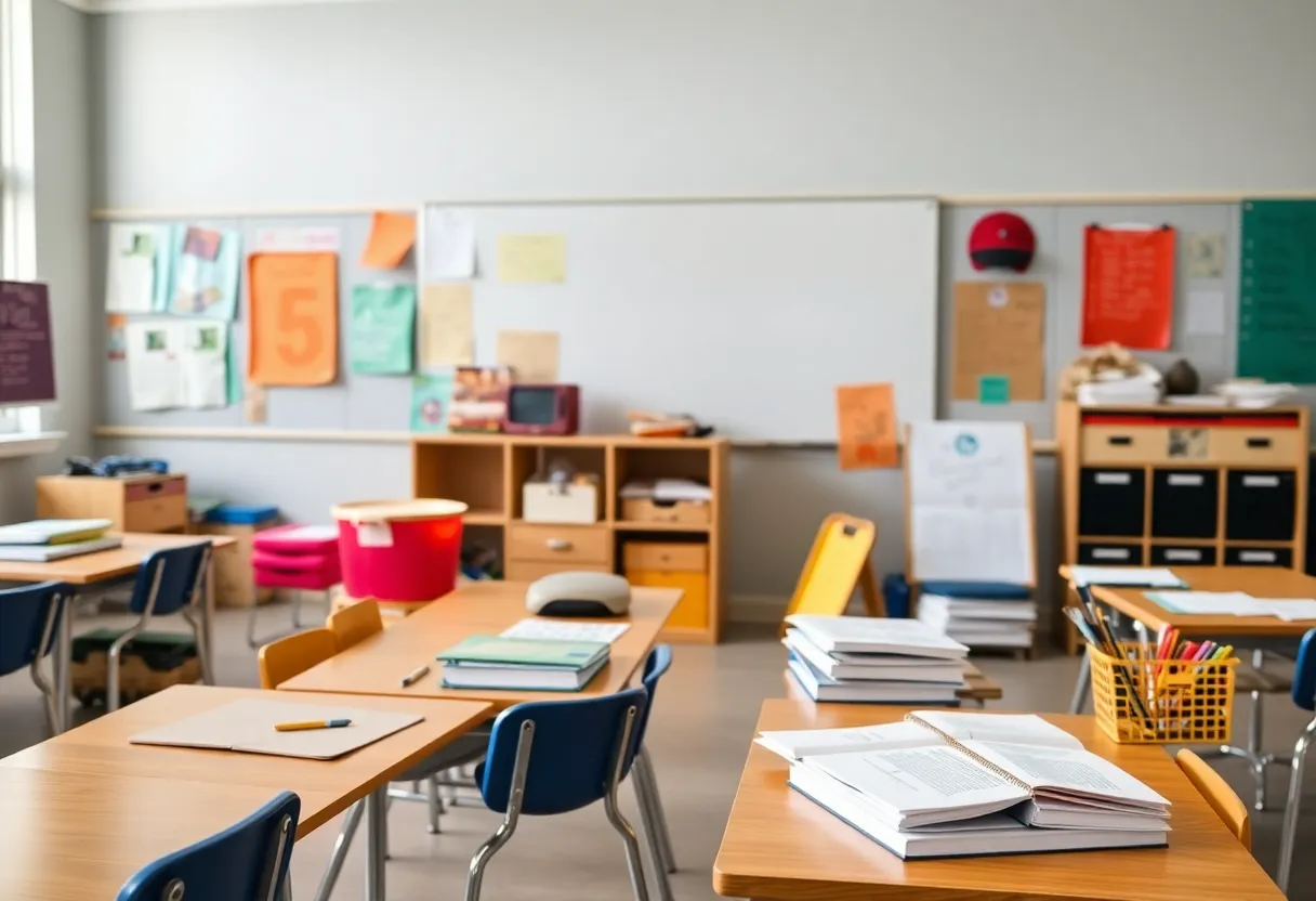 Diverse educational tools representing Arizona's education options
