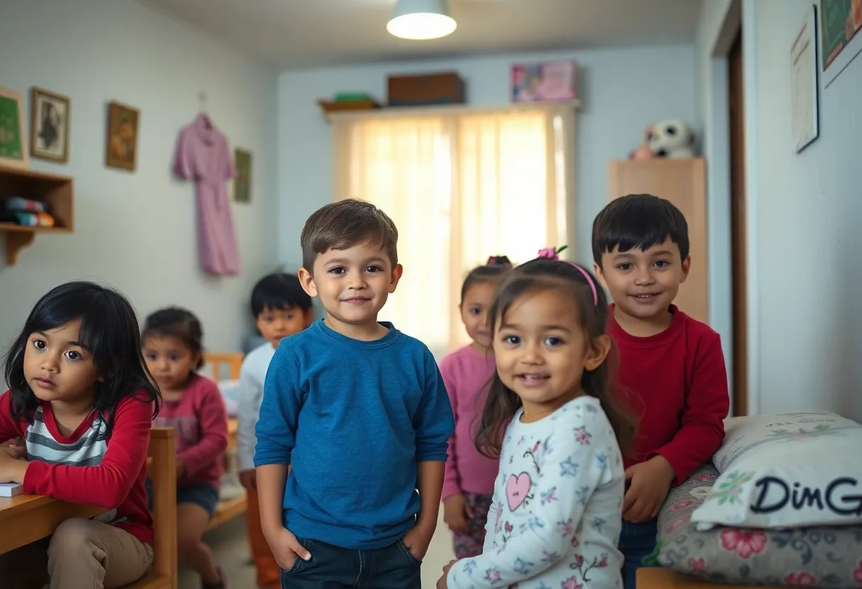 Group home environment focusing on safeguarding minors