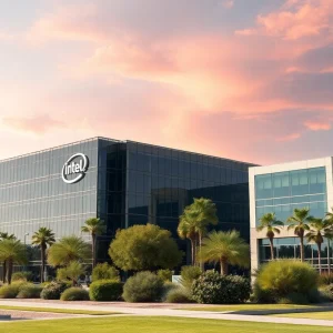 Intel corporate campus in Chandler, Arizona