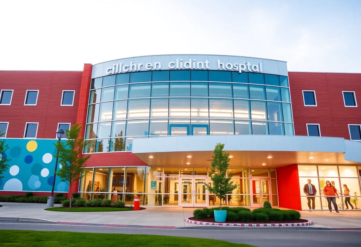 Exterior view of Phoenix Children's Hospital