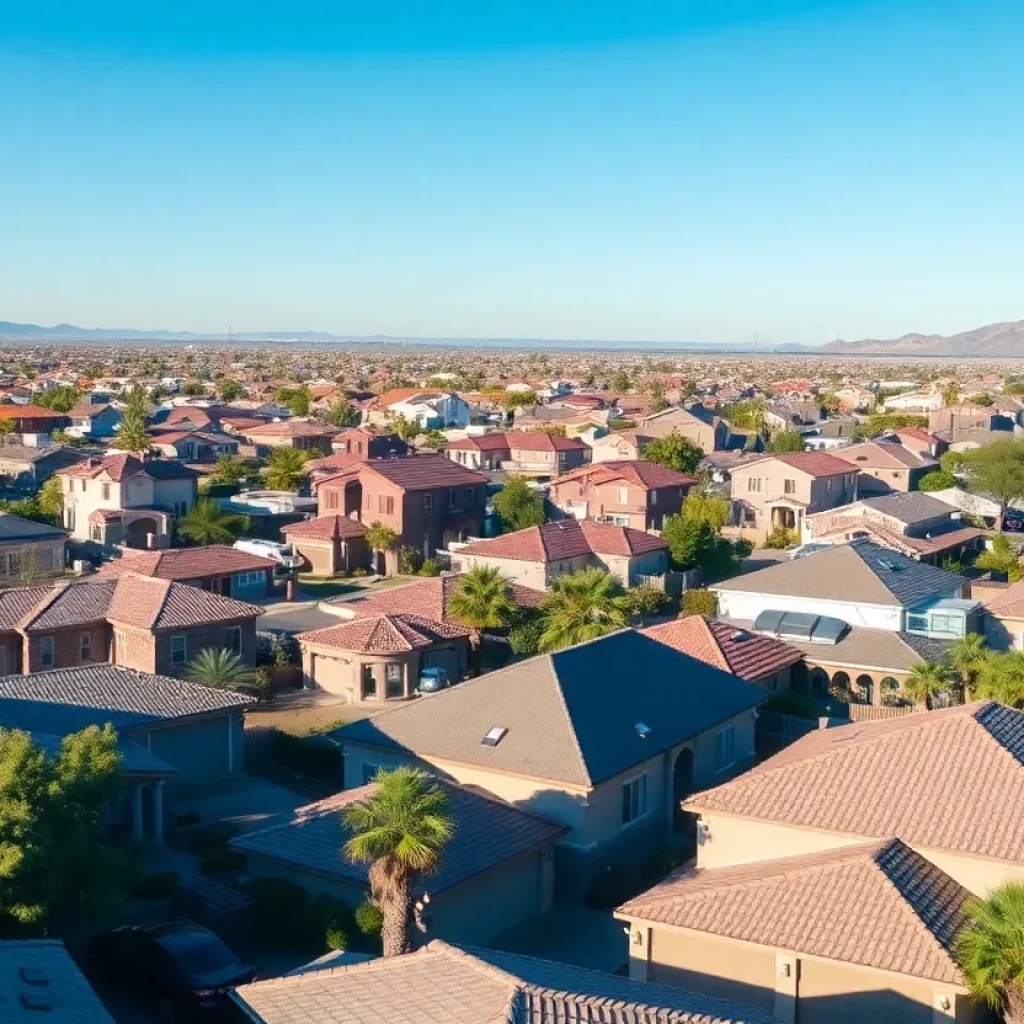 Diverse residential homes in Phoenix, Arizona