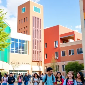 Students at one of the top high schools in Phoenix, AZ.