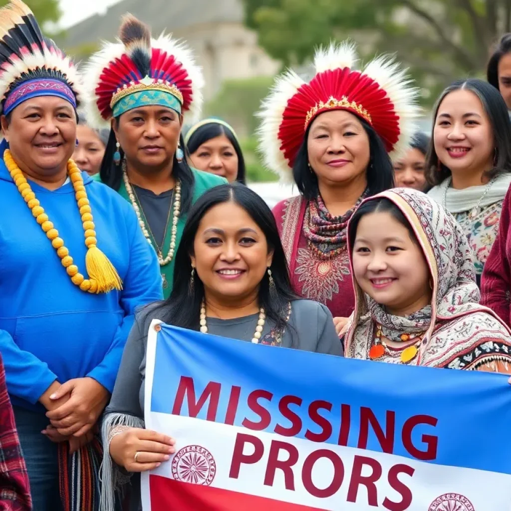 Community gathering for the Turquoise Alert program awareness