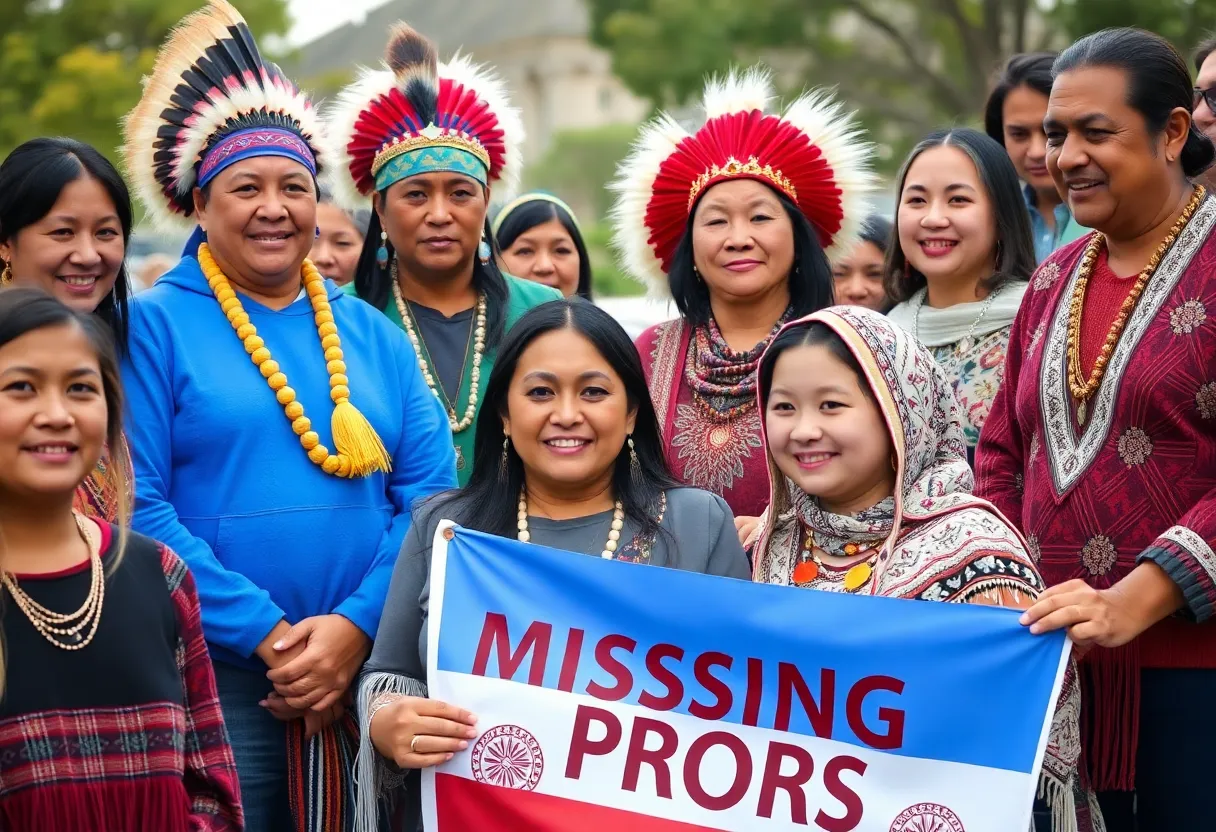 Community gathering for the Turquoise Alert program awareness