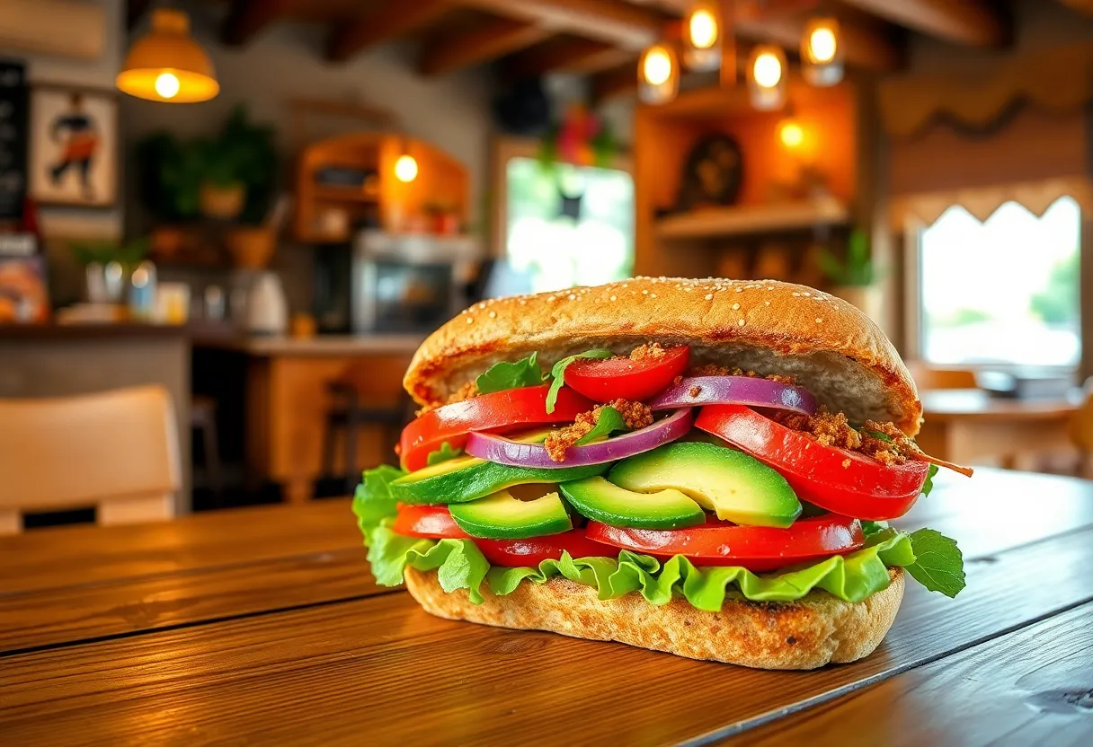 A fresh sandwich served at Arizona Sandwich Co.