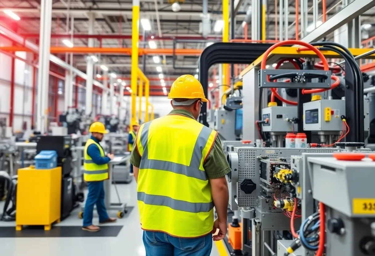 An advanced semiconductor manufacturing facility in Chandler, Arizona