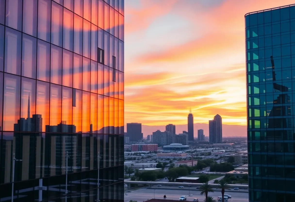 Modern office building representing Bonus Homes in Phoenix