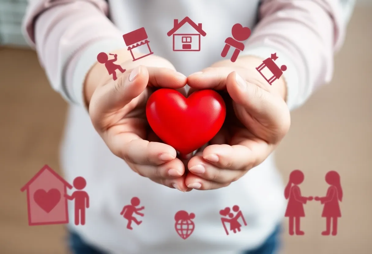 Symbolic representation of child safety and protection