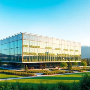 Modern office building of First Solar in Phoenix