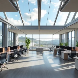 First Solar's newly designed office at The Grove in Phoenix
