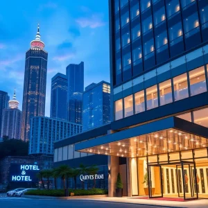 Exterior view of Hotel Phoenix, a new luxury hotel in Atlanta