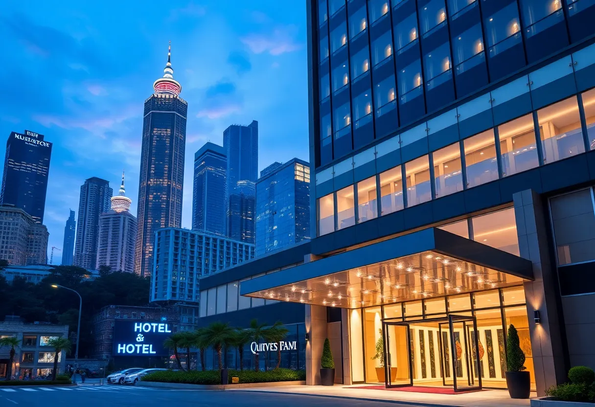 Exterior view of Hotel Phoenix, a new luxury hotel in Atlanta
