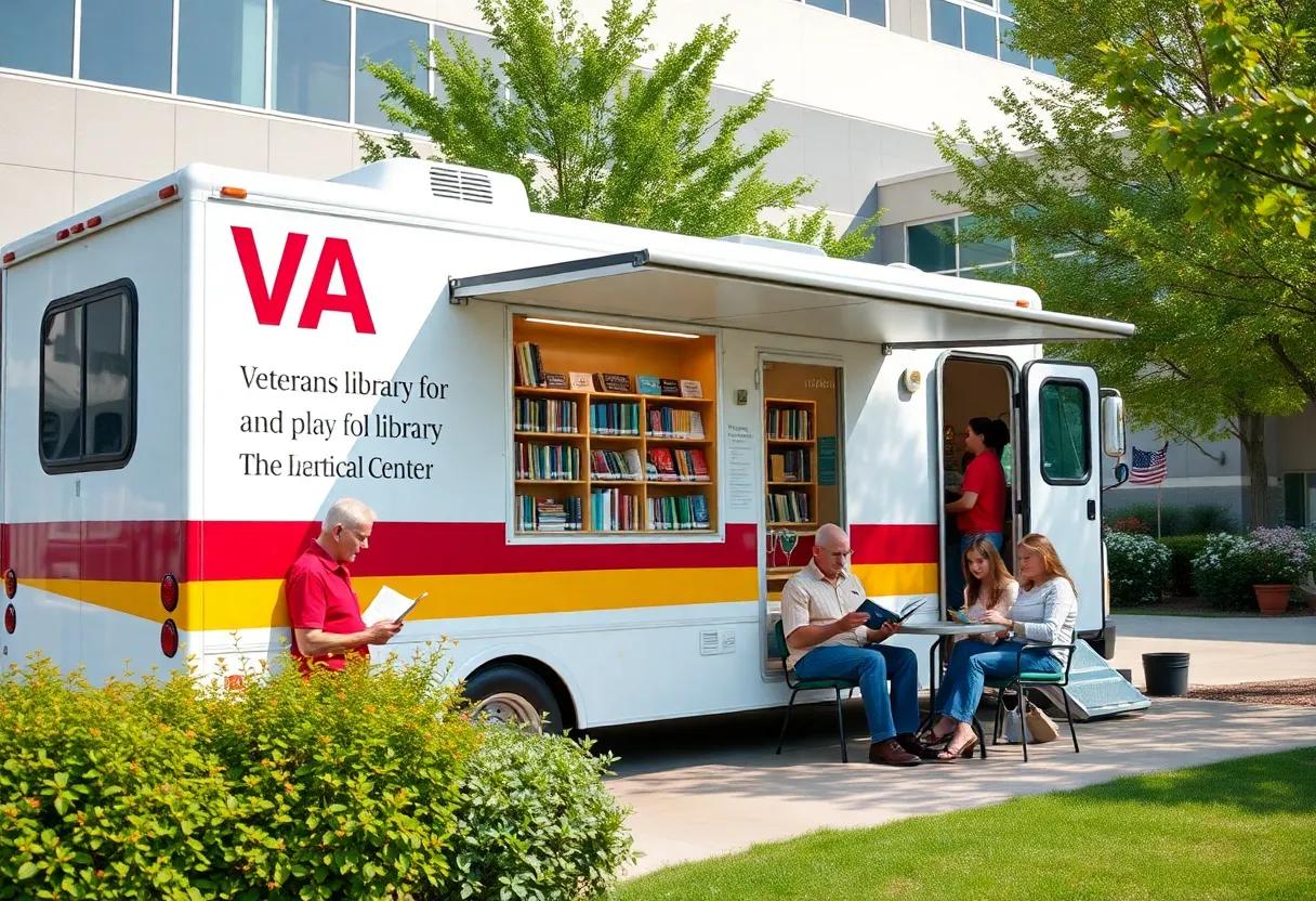 Phoenix Bookmobile service for veterans at VA Medical Center