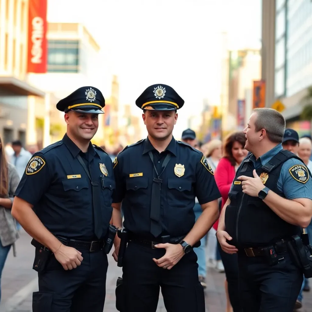 Ceremony for the new police chief of Phoenix