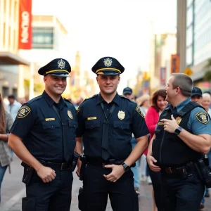 Ceremony for the new police chief of Phoenix