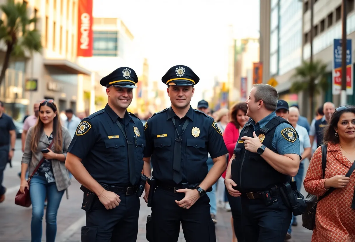 Ceremony for the new police chief of Phoenix