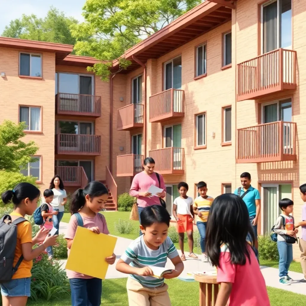 Affordable housing complex for students in Phoenix