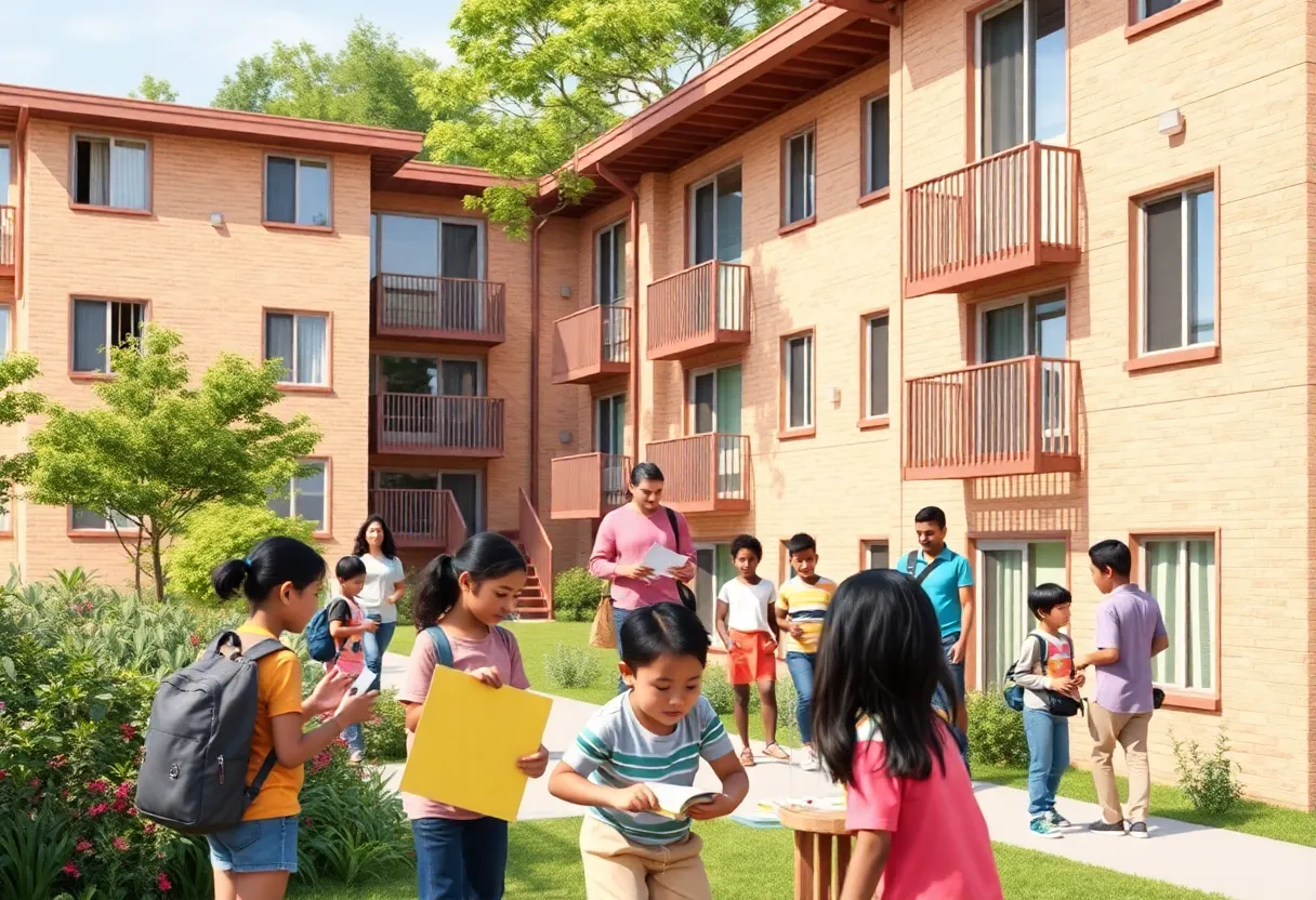 Affordable housing complex for students in Phoenix