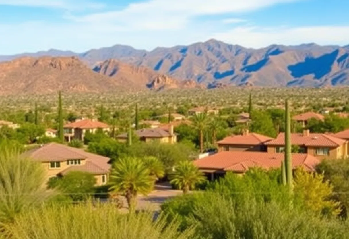 Residential homes in Scottsdale, Arizona