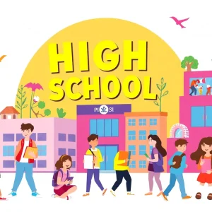 Students at various high schools in Phoenix, AZ engaged in learning and activities.