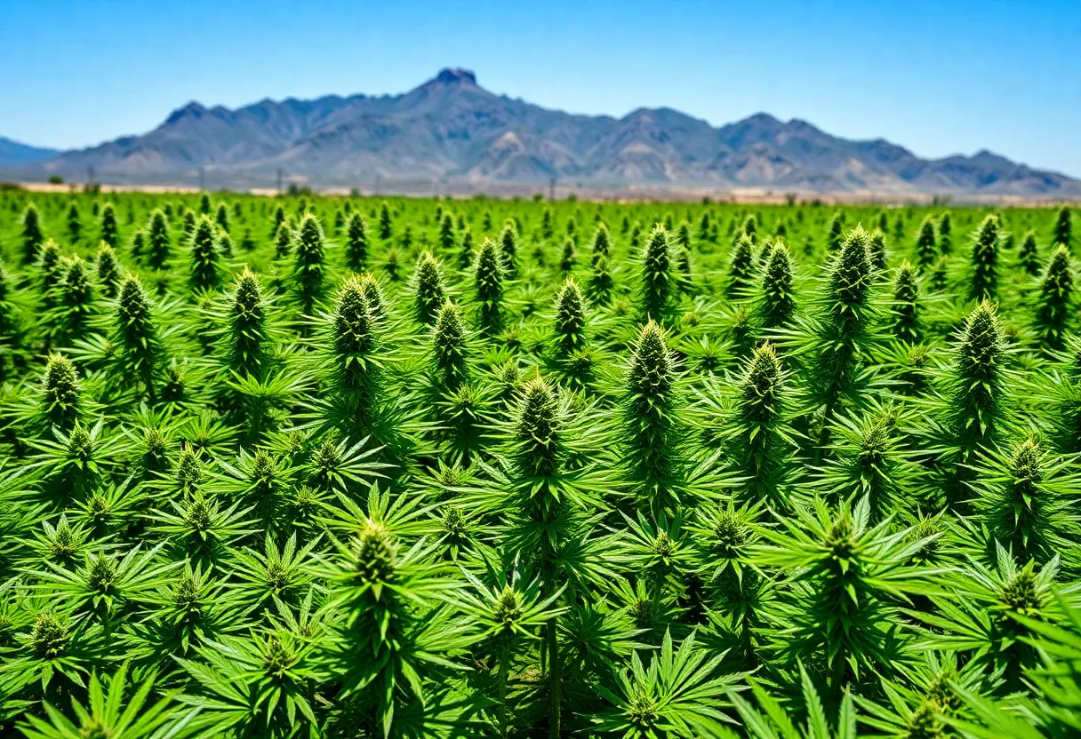 Cannabis farm in Arizona
