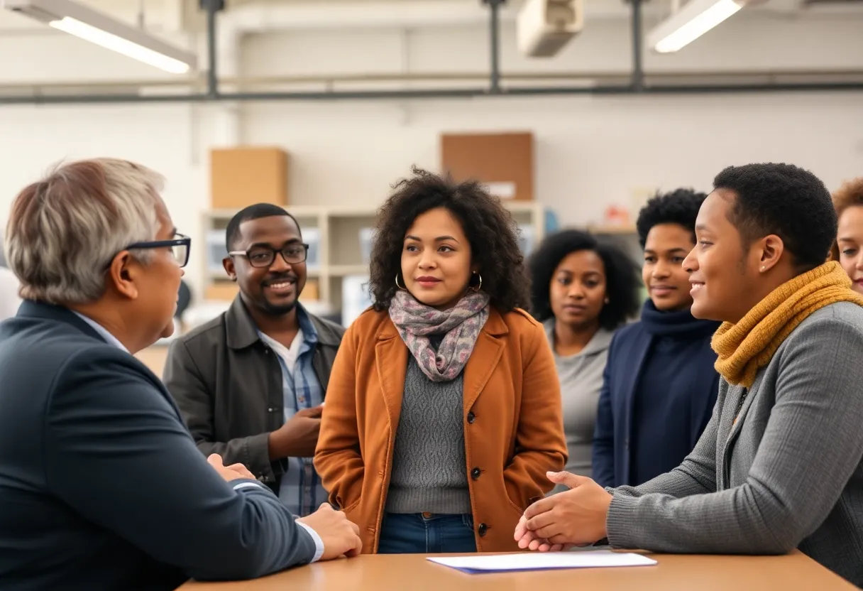 Discussion about Arizona's minimum wage increase in a work environment.