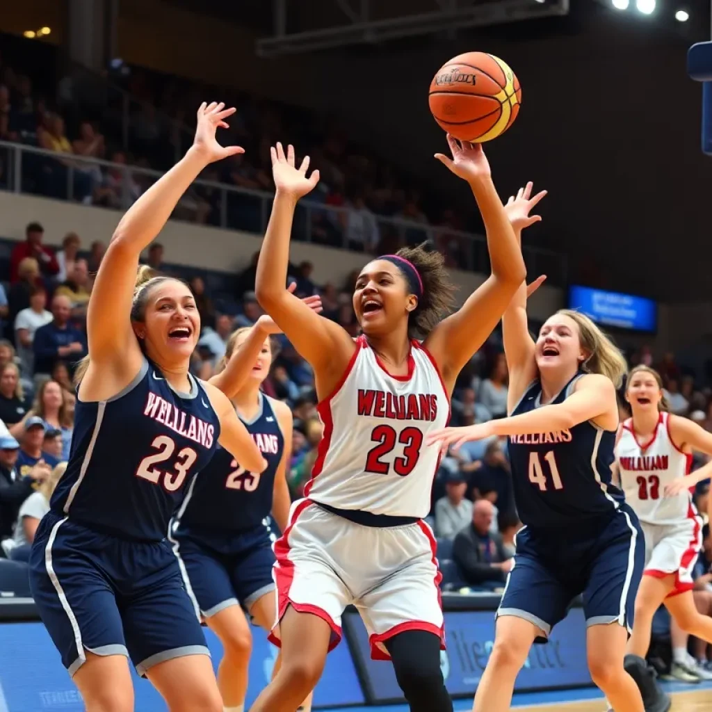 Women's basketball match between Connecticut Sun and Phoenix Mercury