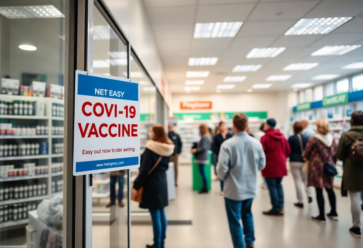 Pharmacy providing COVID-19 vaccines without prescription requirements