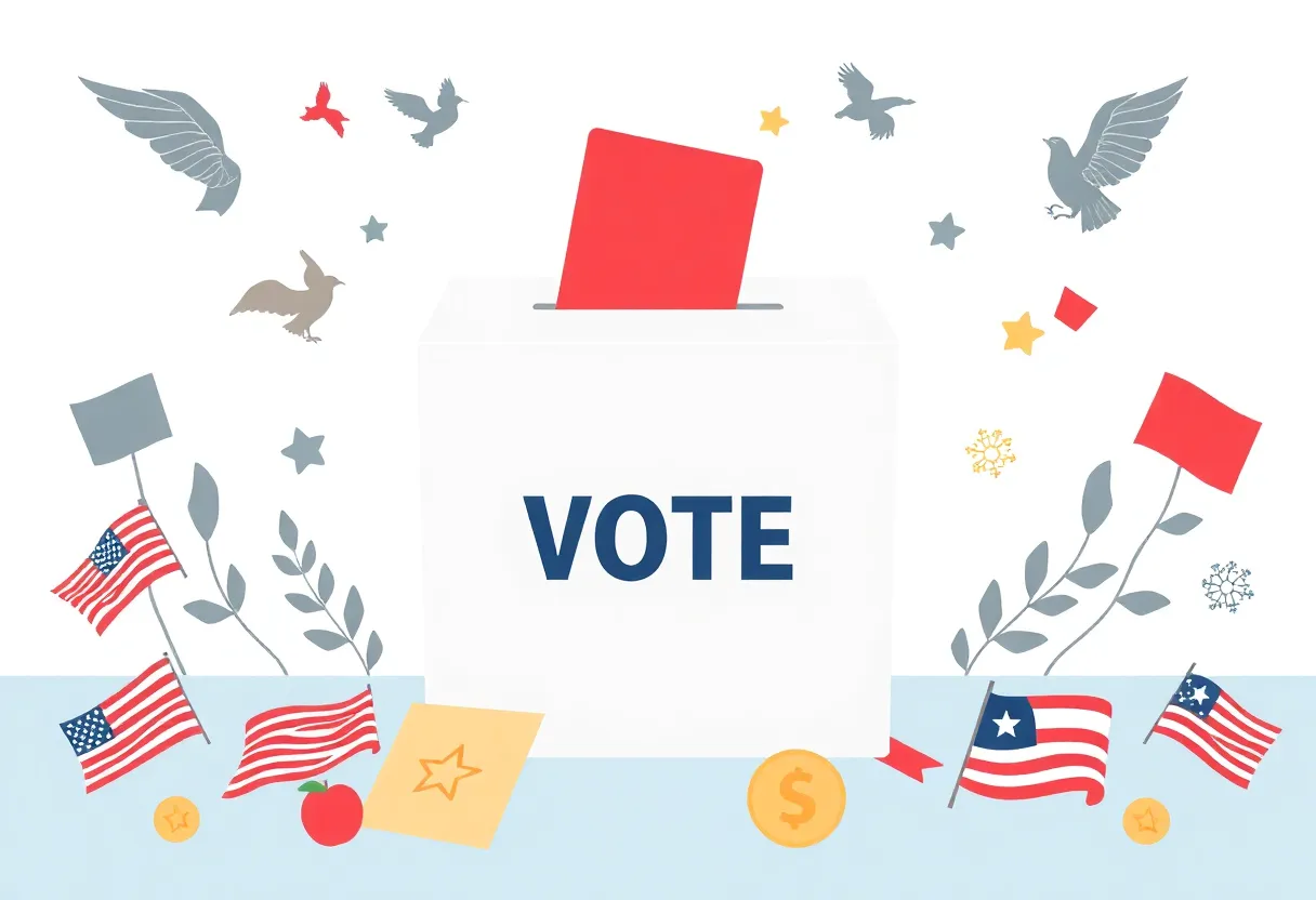 Symbolic representation of voting and election integrity