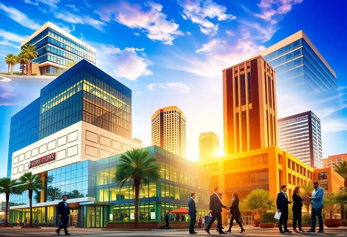 Collage of Greater Phoenix business community highlighting diverse companies and engagement