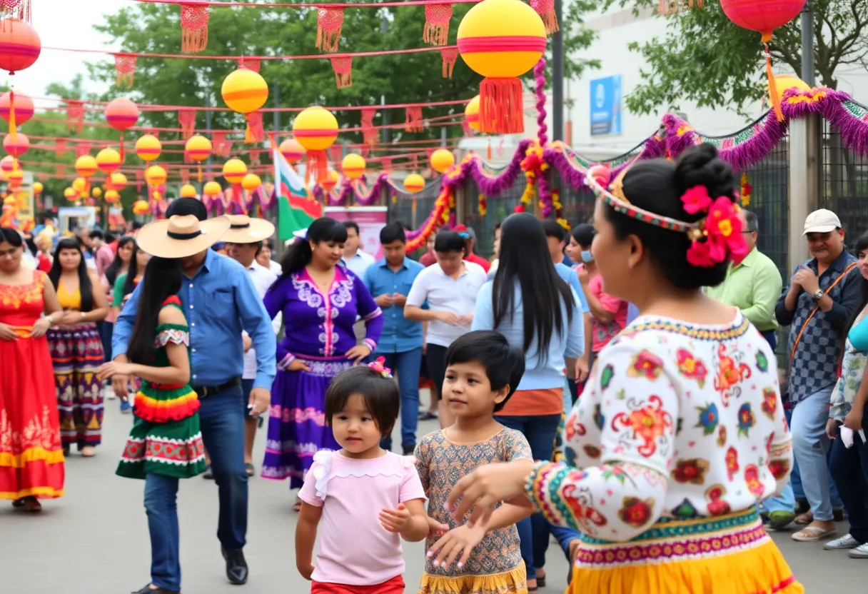 Community celebration for Hispanic Heritage Month in Phoenix