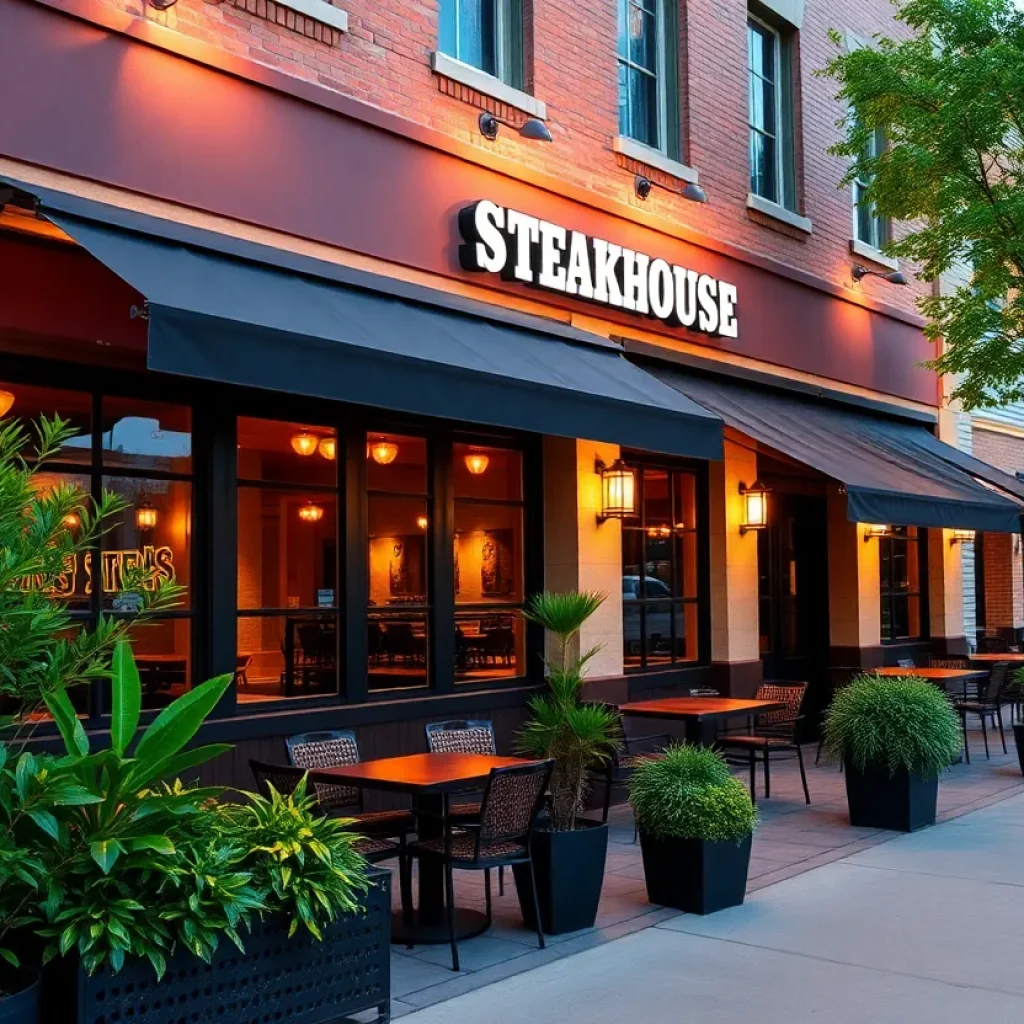 Exterior view of J. Alexander's Steakhouse in Chandler, Arizona