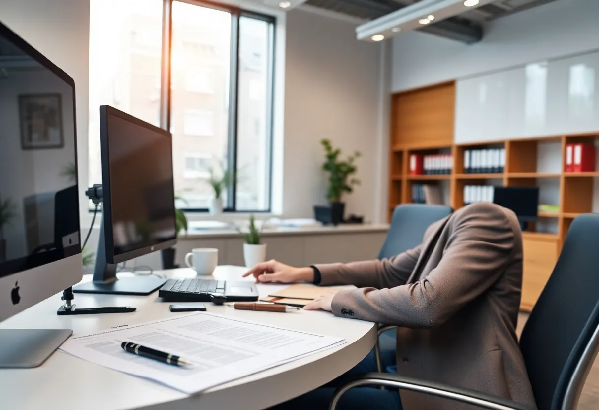 KPMG Law US office featuring technology and legal resources.