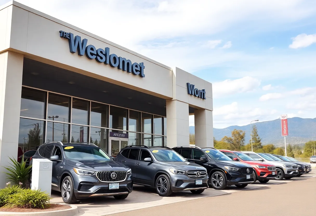 Exterior view of the Mercedes-Benz dealership in Northern Arizona