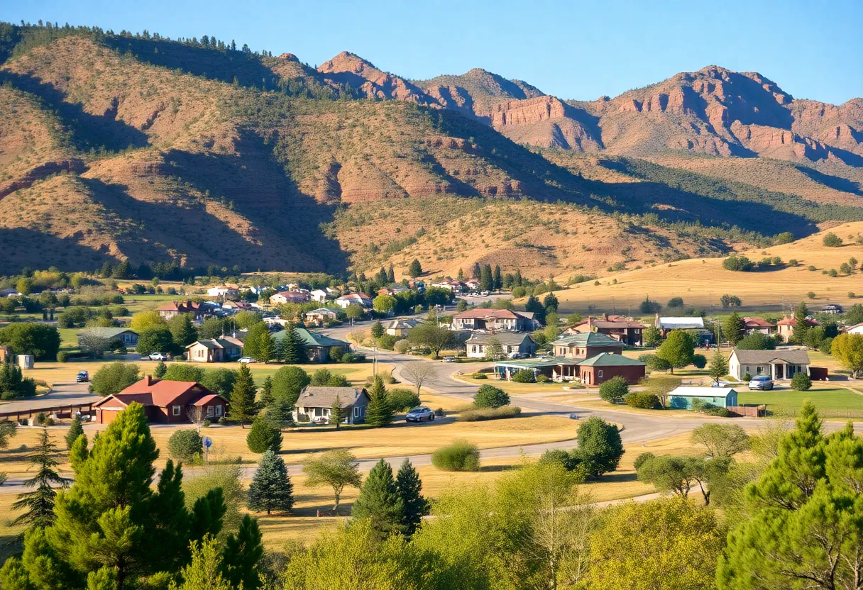 Landscape view of Payson, Arizona