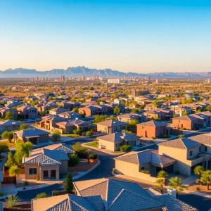 Suburban affordable housing in Phoenix, Arizona