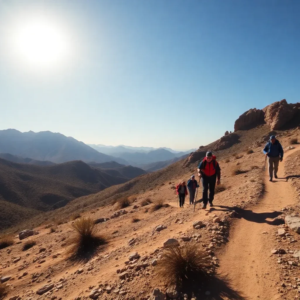 Hikers suffering from heat-related illnesses in Phoenix desert