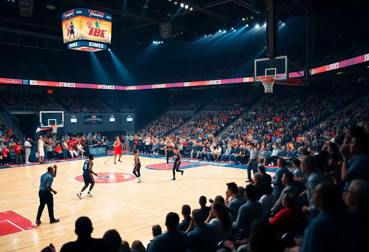 Phoenix Mercury players in action during a playoff game against Minnesota Lynx.