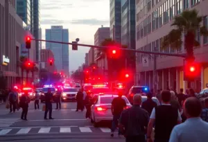 Police responding to a shooting in central Phoenix