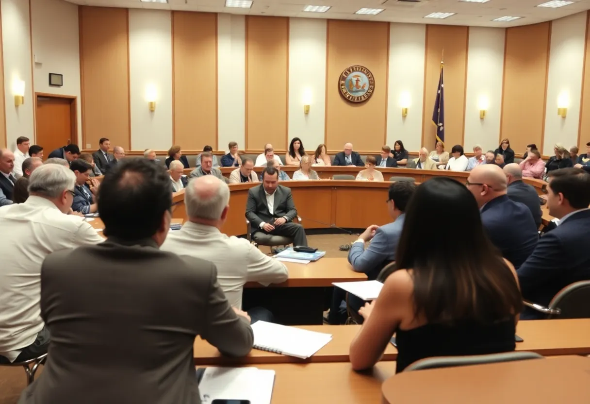 Scottsdale city council meeting discussing Axon project legal issues