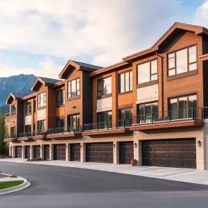 Exterior view of Toy Barn luxury garage condominiums in Scottsdale.