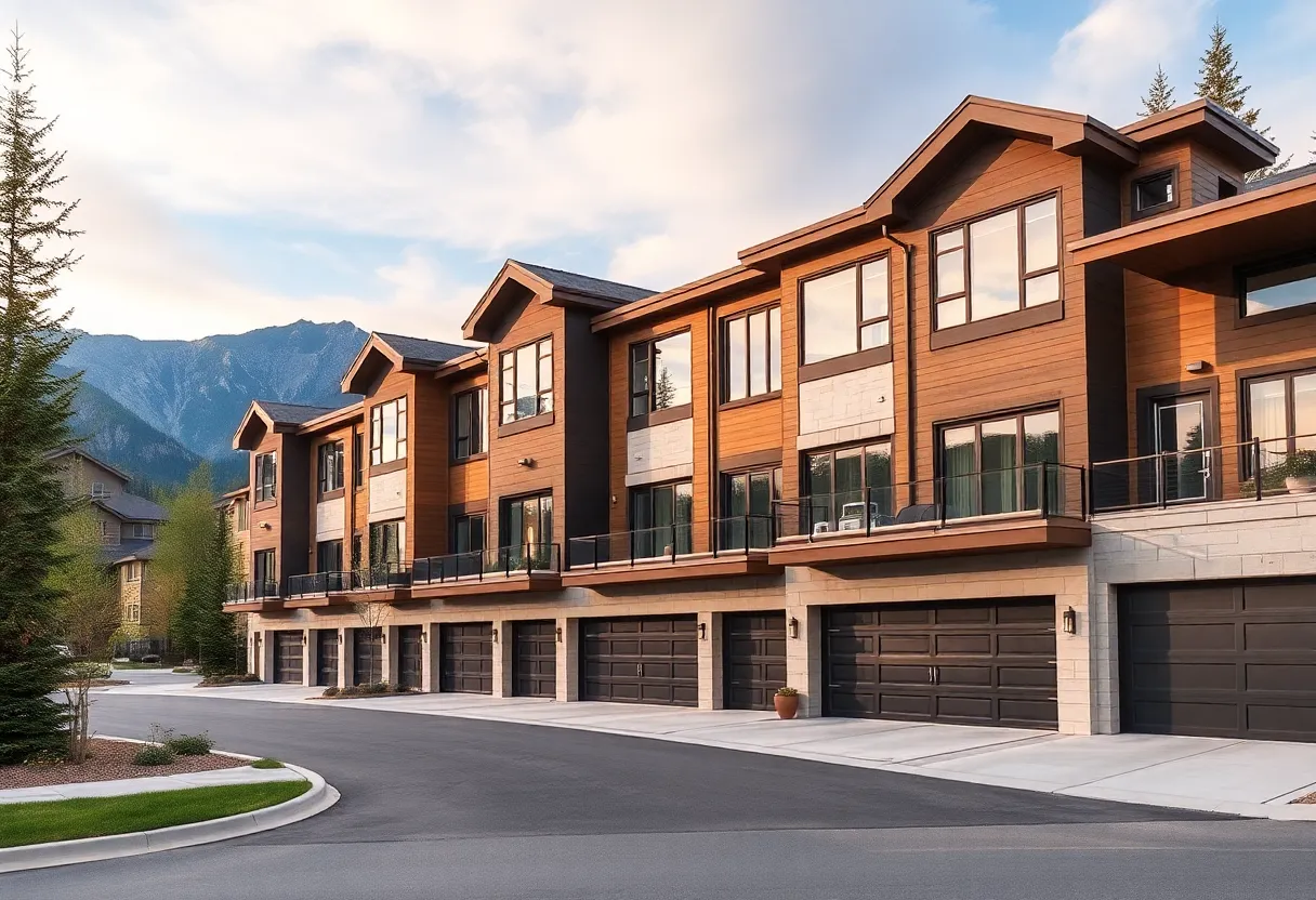 Exterior view of Toy Barn luxury garage condominiums in Scottsdale.