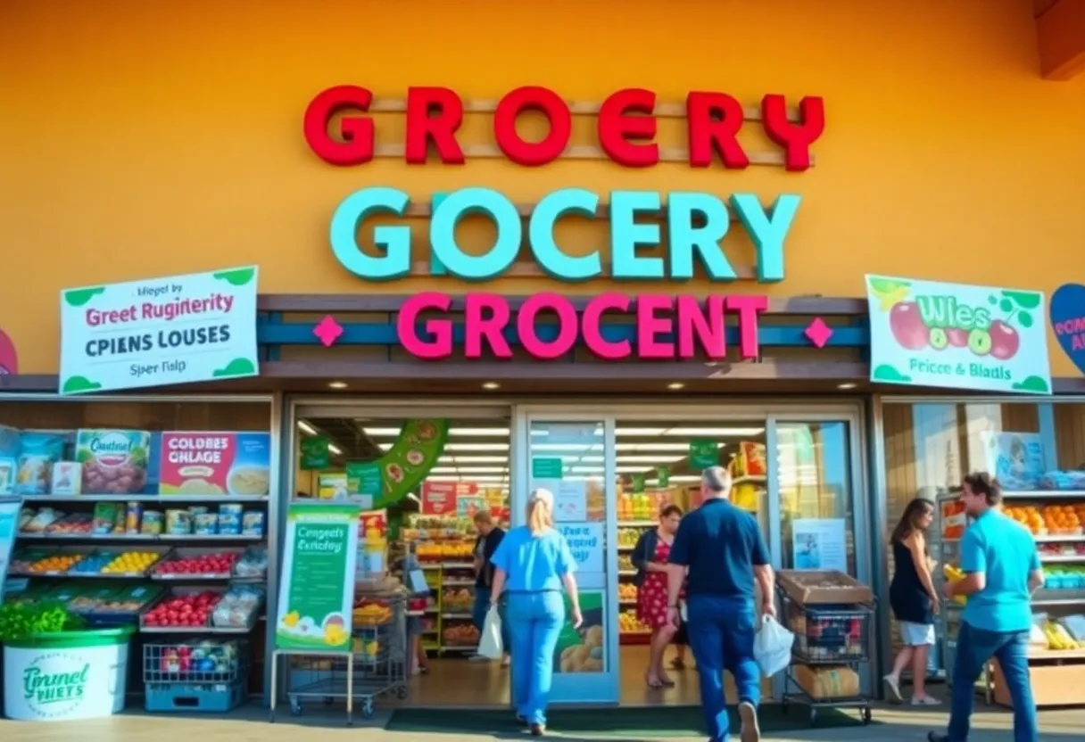 Exterior view of Vallarta Supermarkets in Glendale Arizona