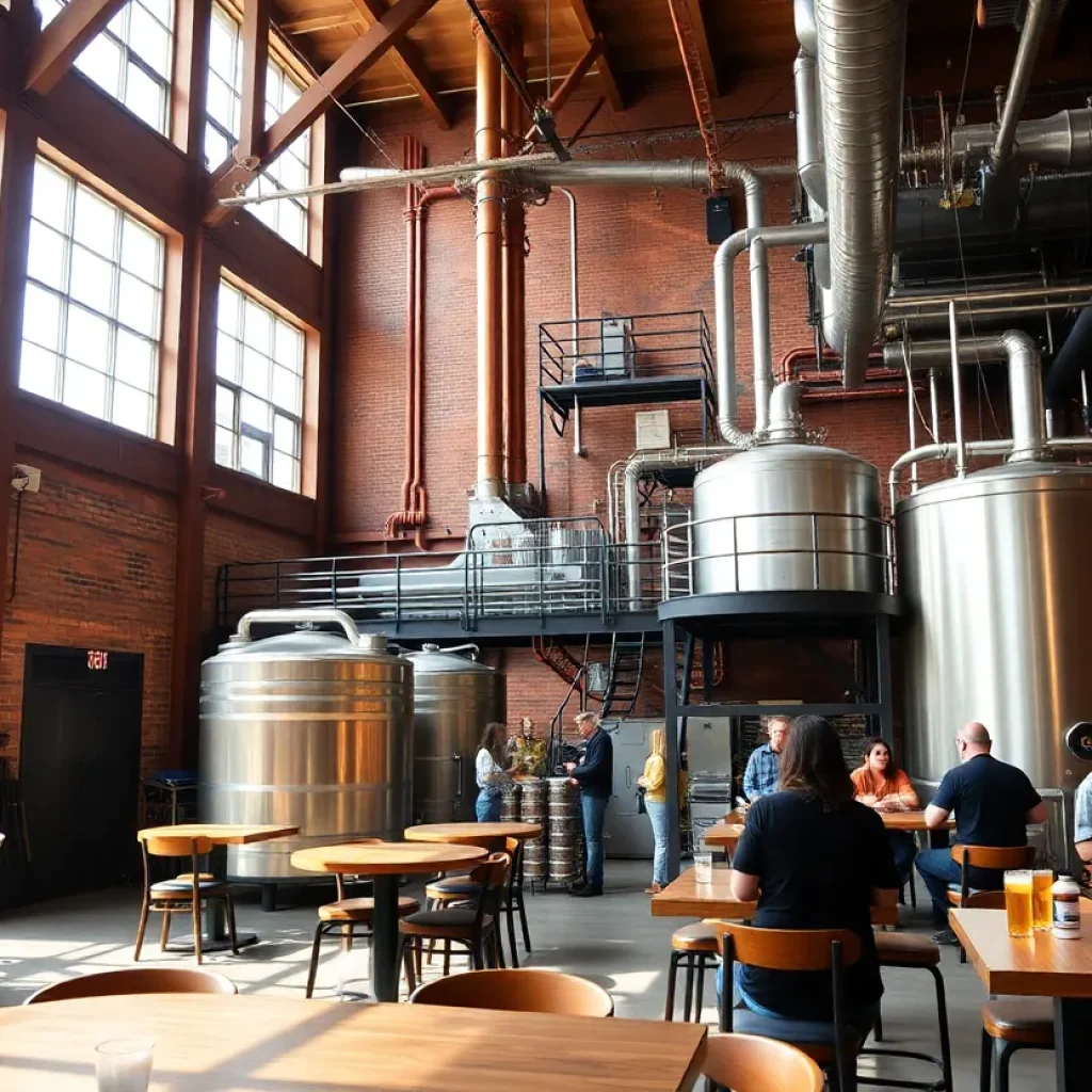 Interior view of Wilderness Miracle Mile Brewpub in Phoenix