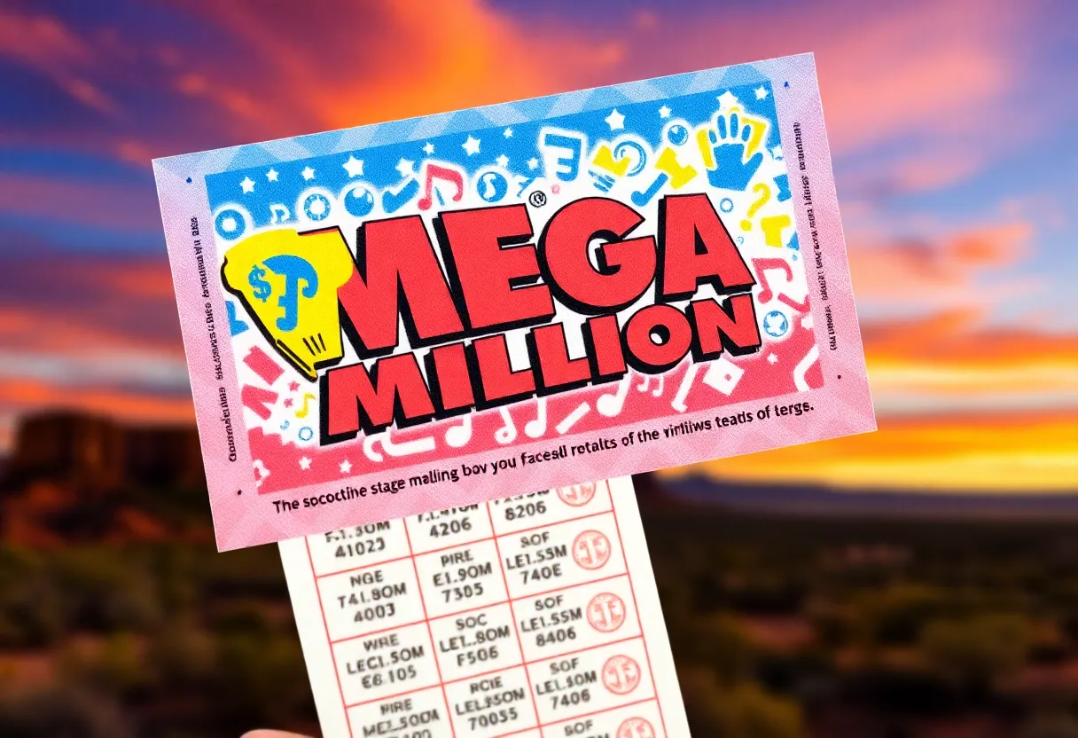 Mega Millions lottery ticket sold in Arizona