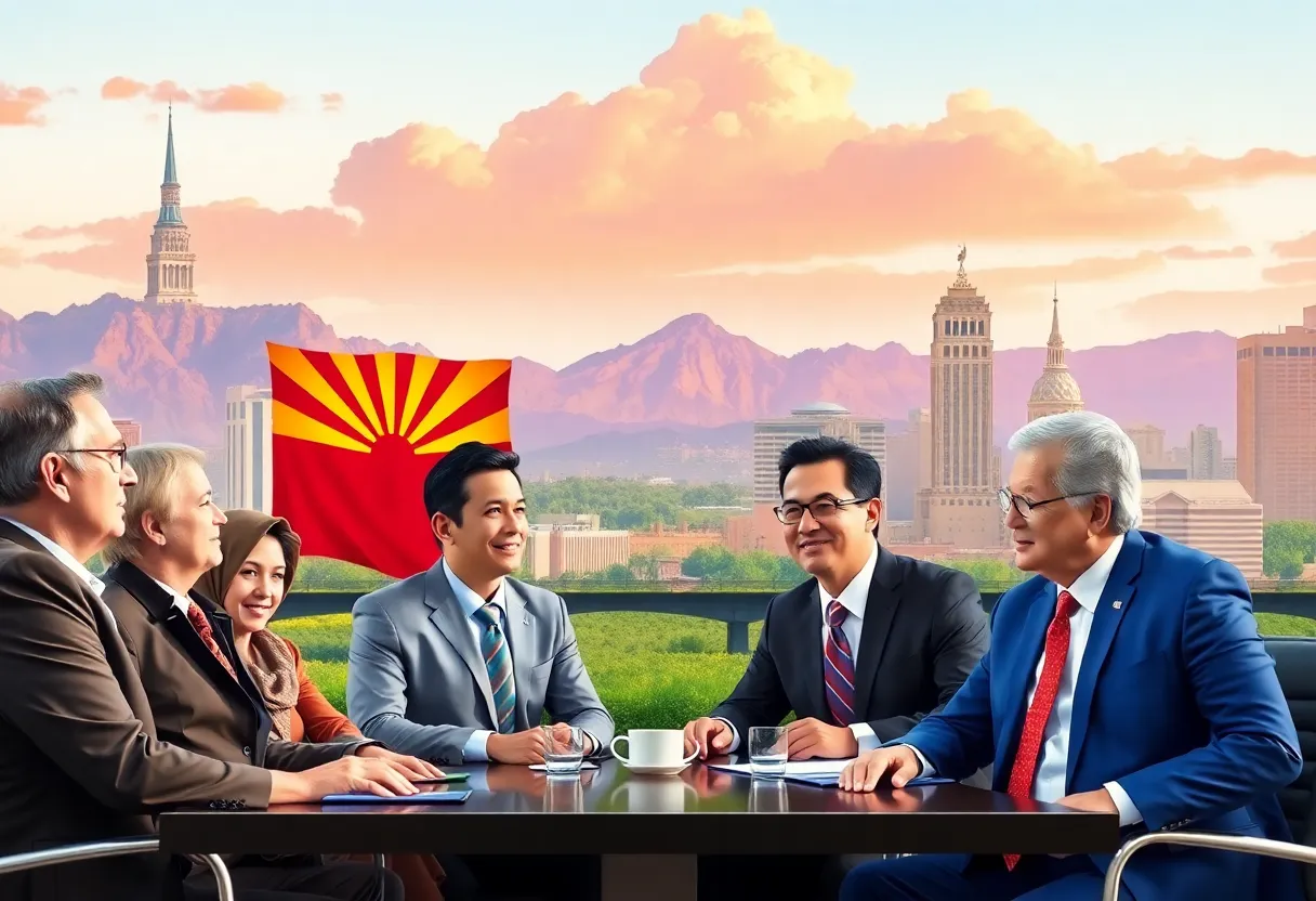 Arizona and Mexico leaders discussing trade opportunities